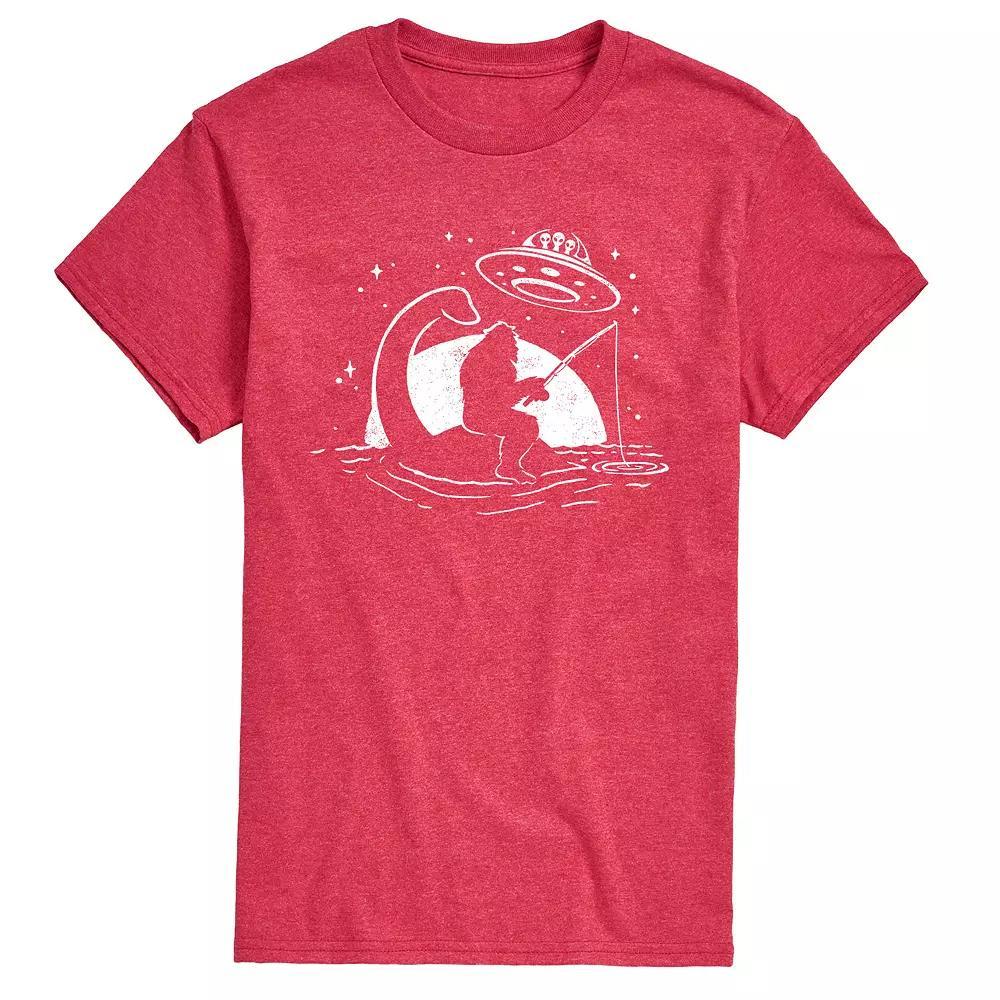 Mens Sasquatch Nessy UFO Tee Product Image