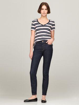 Stripe V-Neck Favorite T-Shirt Product Image