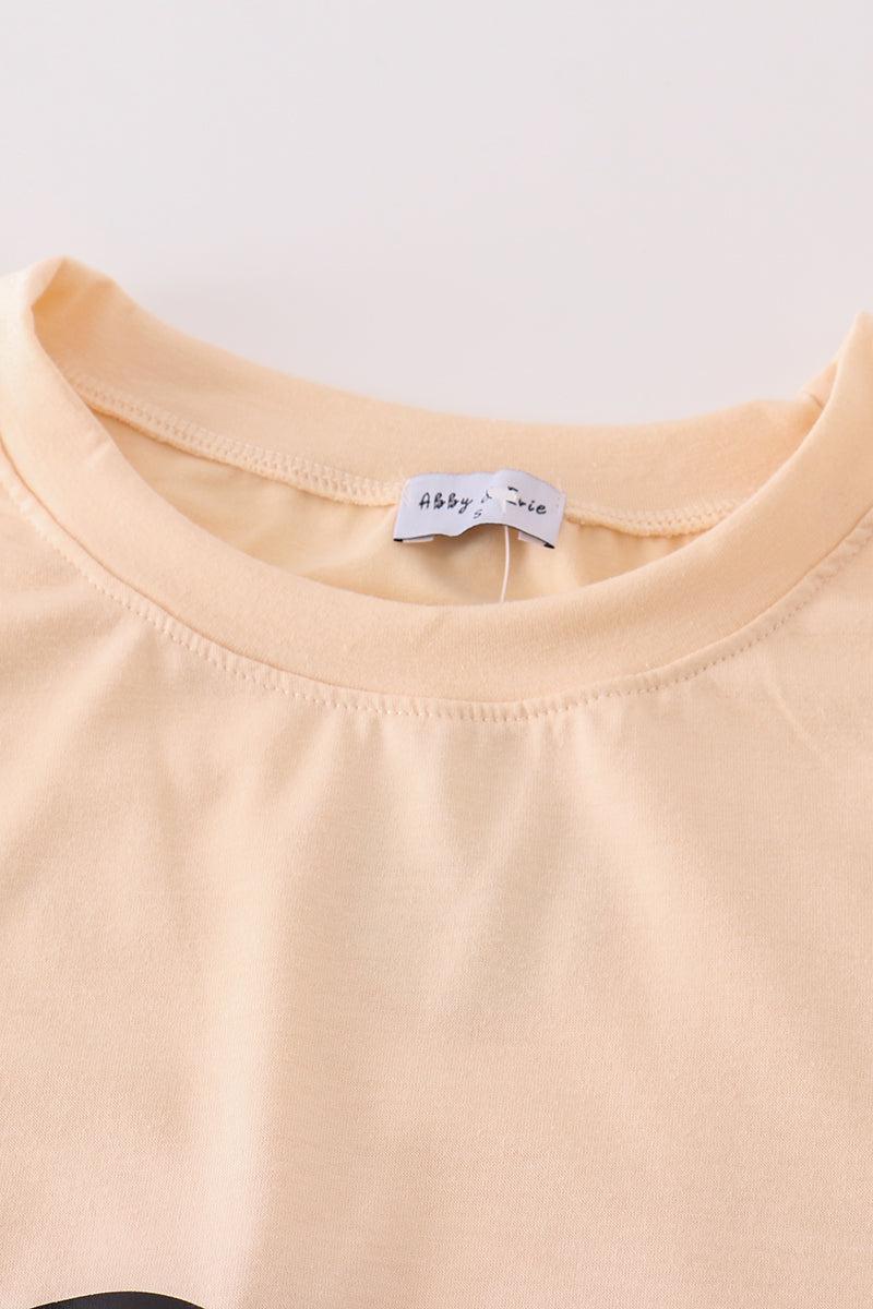Thanksgiving gobble print women top Female Product Image