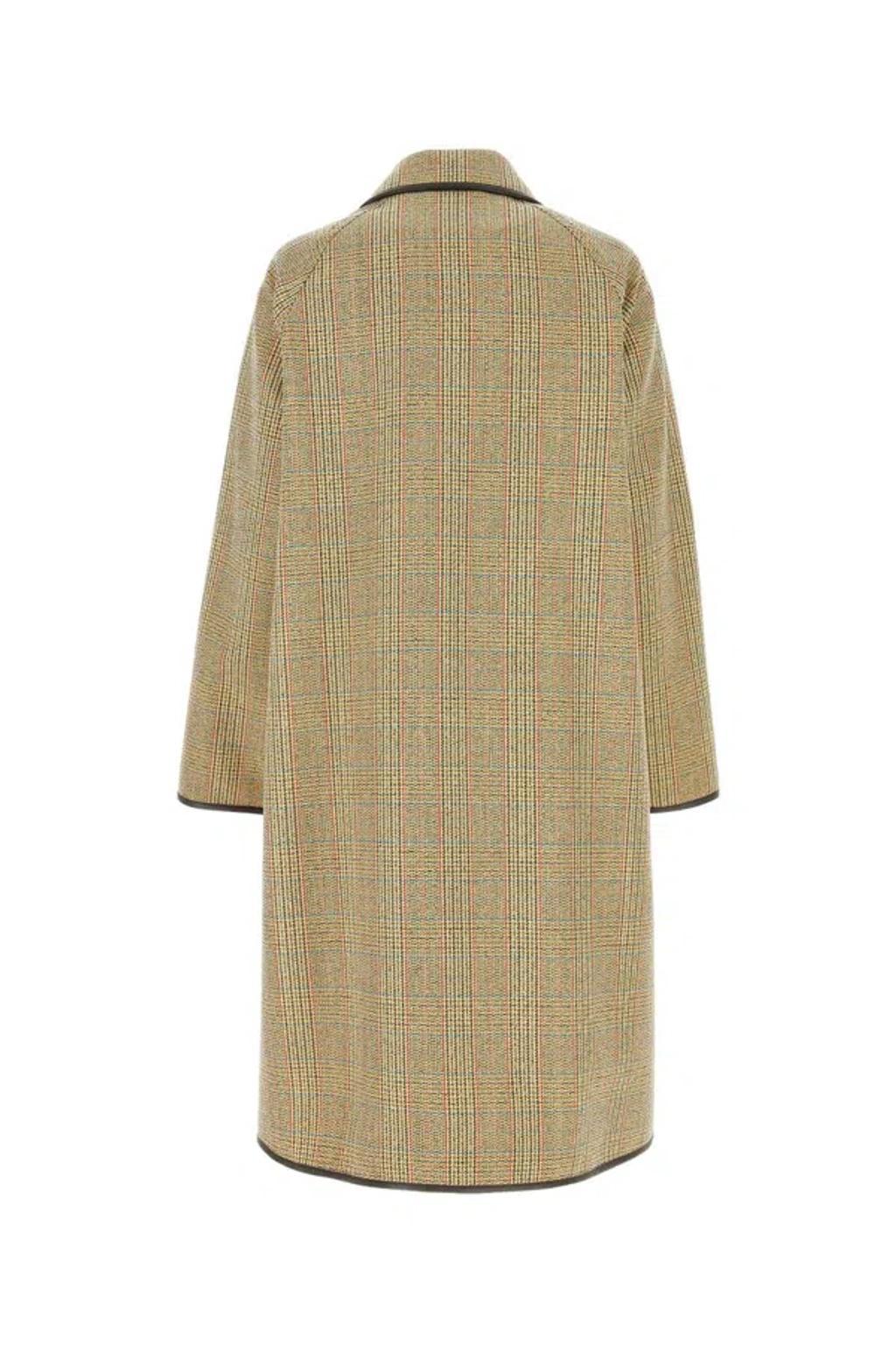 BOTTEGA VENETA Cappotto Check-40 Nd  Female In Multicolor Product Image