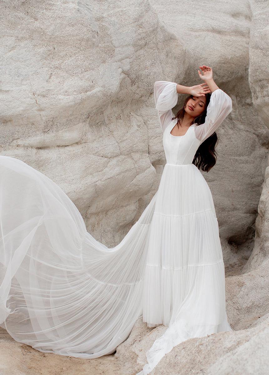 Natalya Bridal Gown in Lily Female Product Image