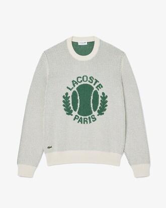 Men's Heritage Motif Cotton Sweater Product Image