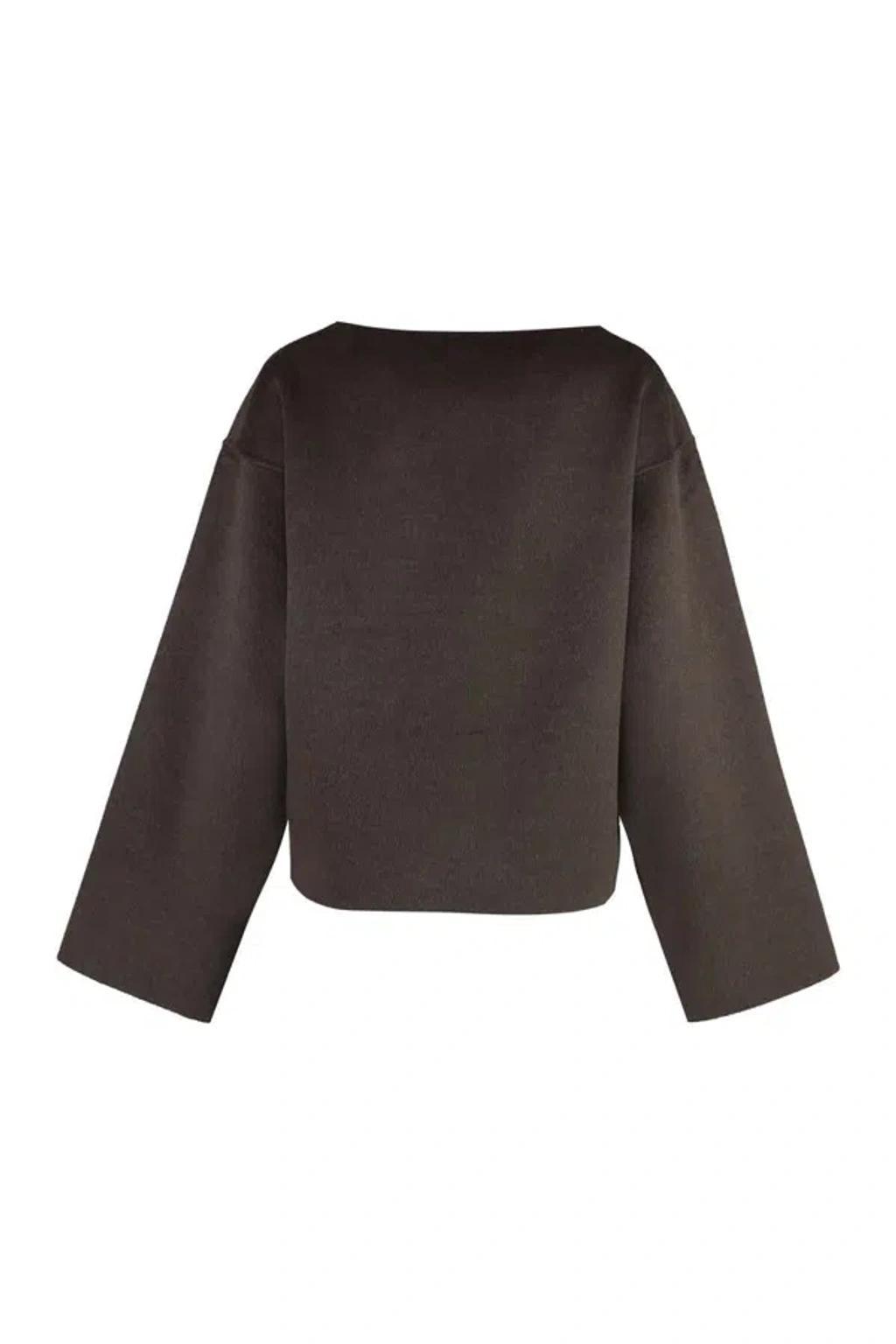 Wool Sweater In Brown Product Image