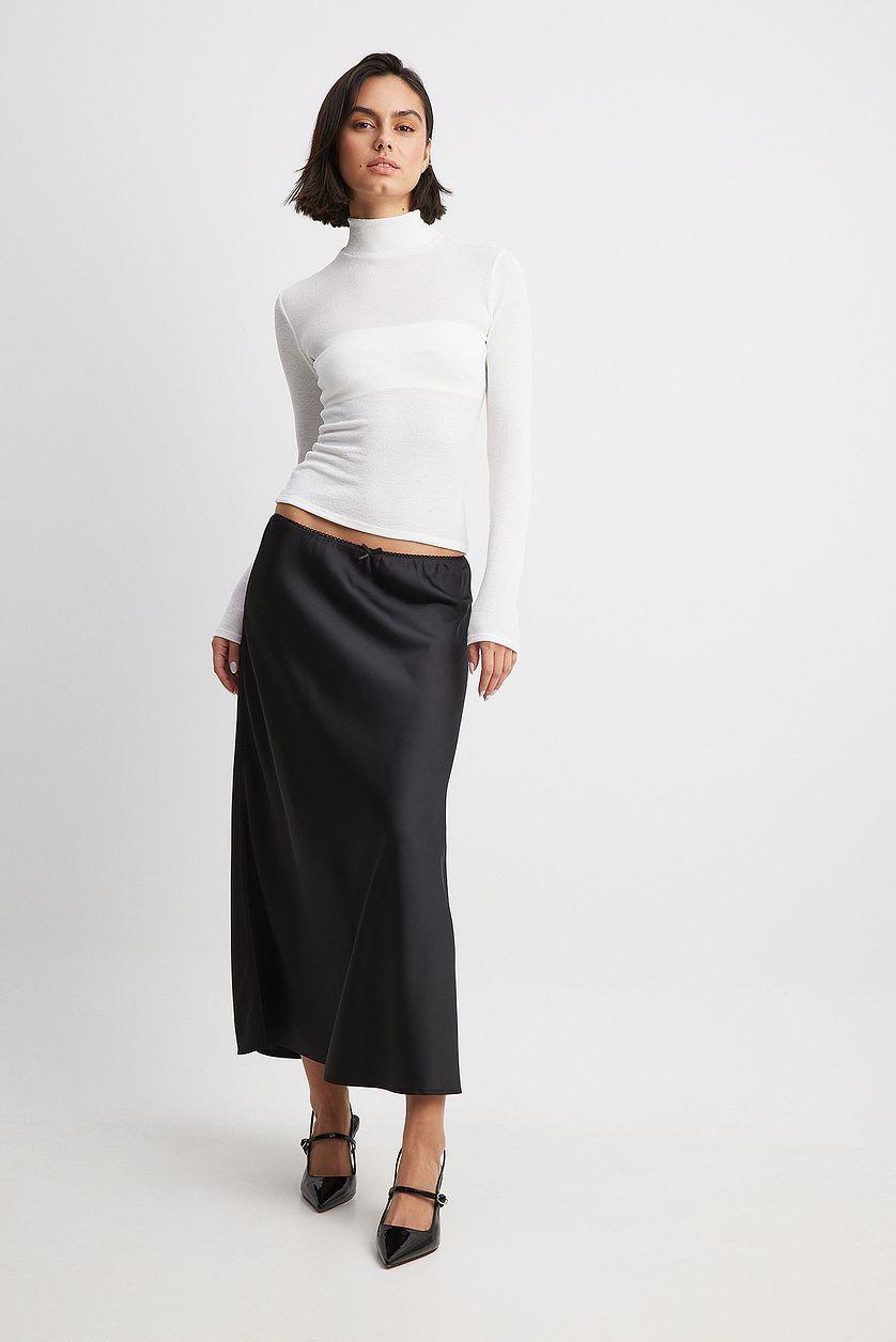 Sheer Collar Top Product Image