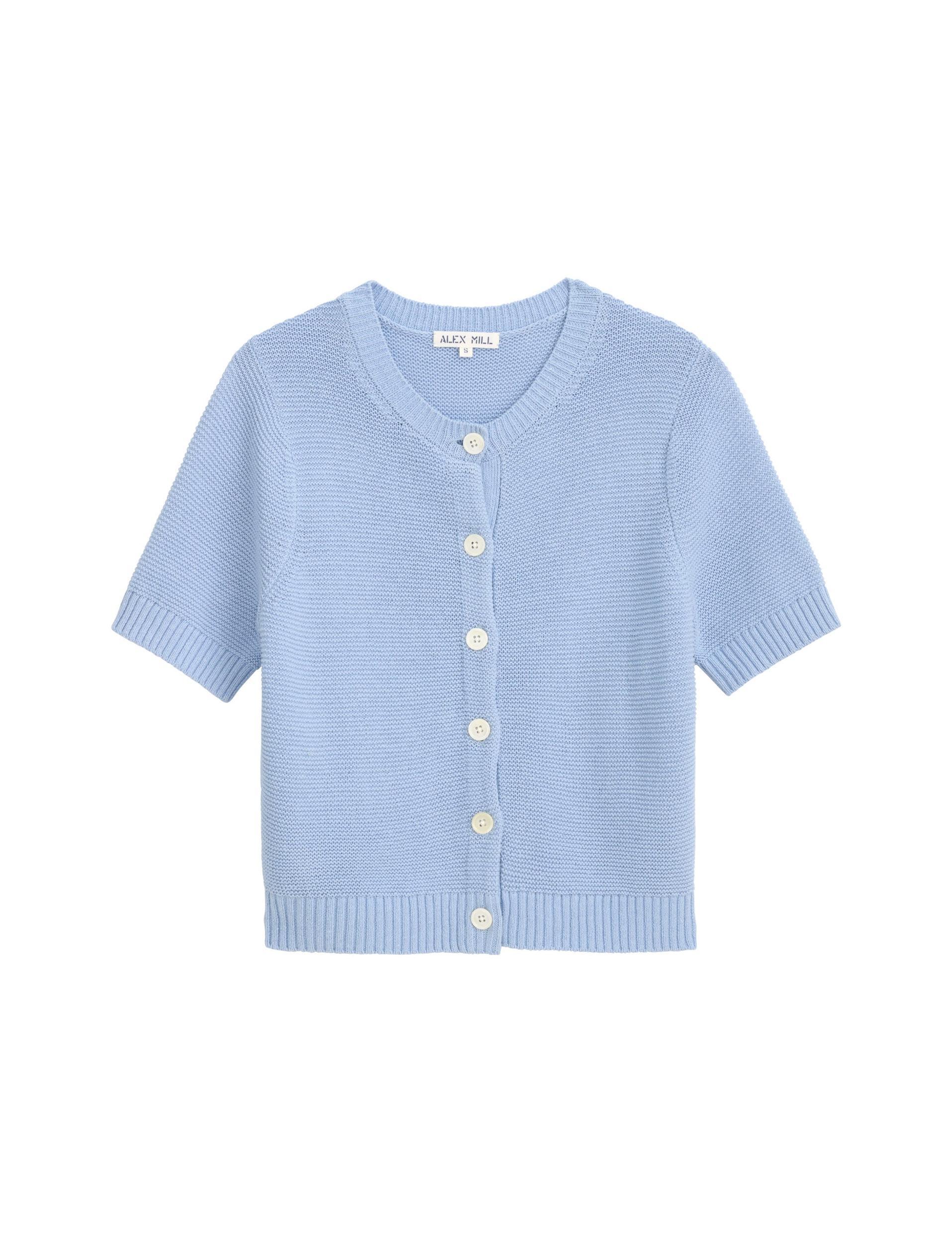 Elle Sweater In Cotton Linen Product Image