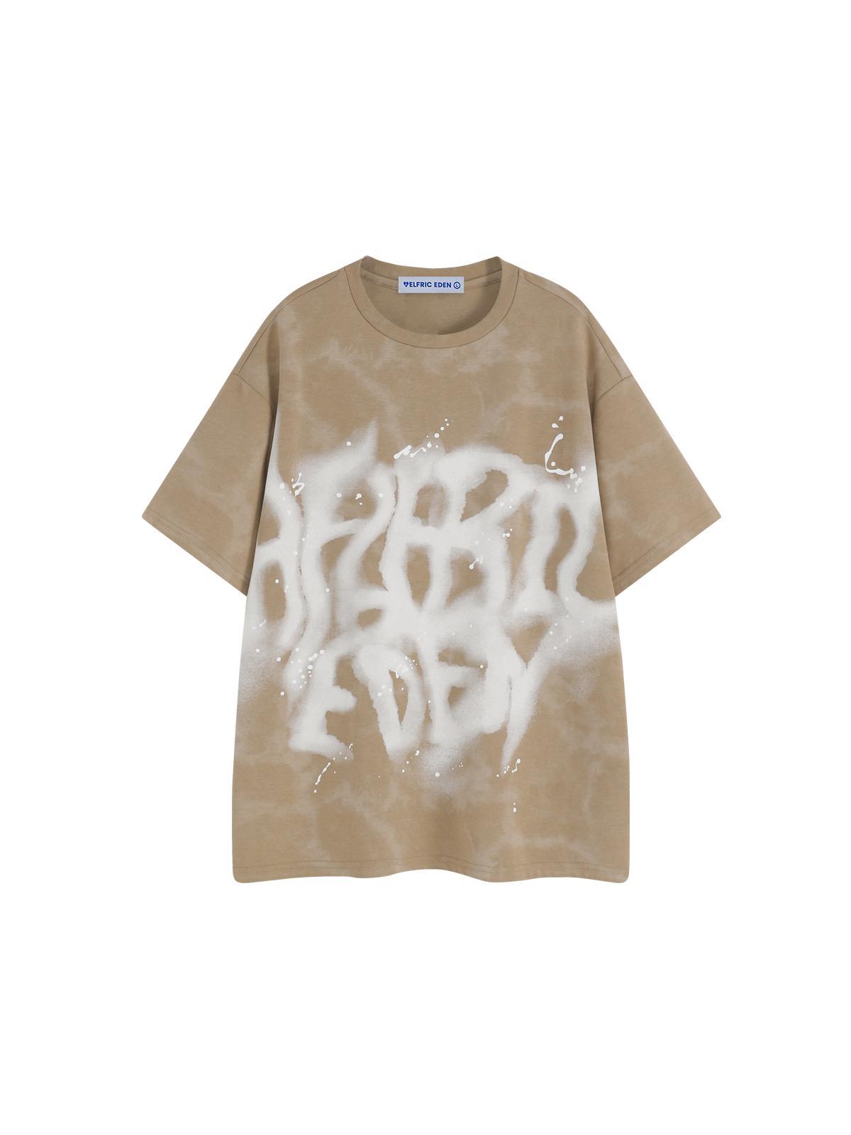 Aelfric Eden Abstract Print Washed Tee Product Image