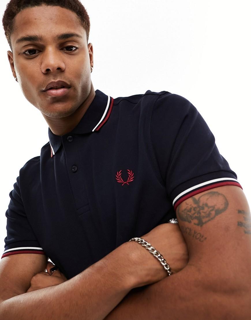 Fred Perry twin tipped logo polo Product Image