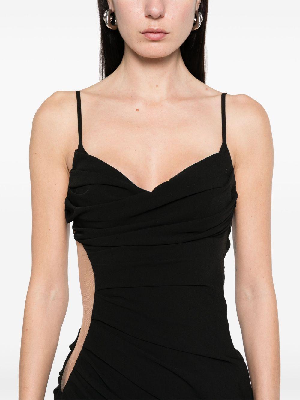 Illusion cut-out gown Product Image
