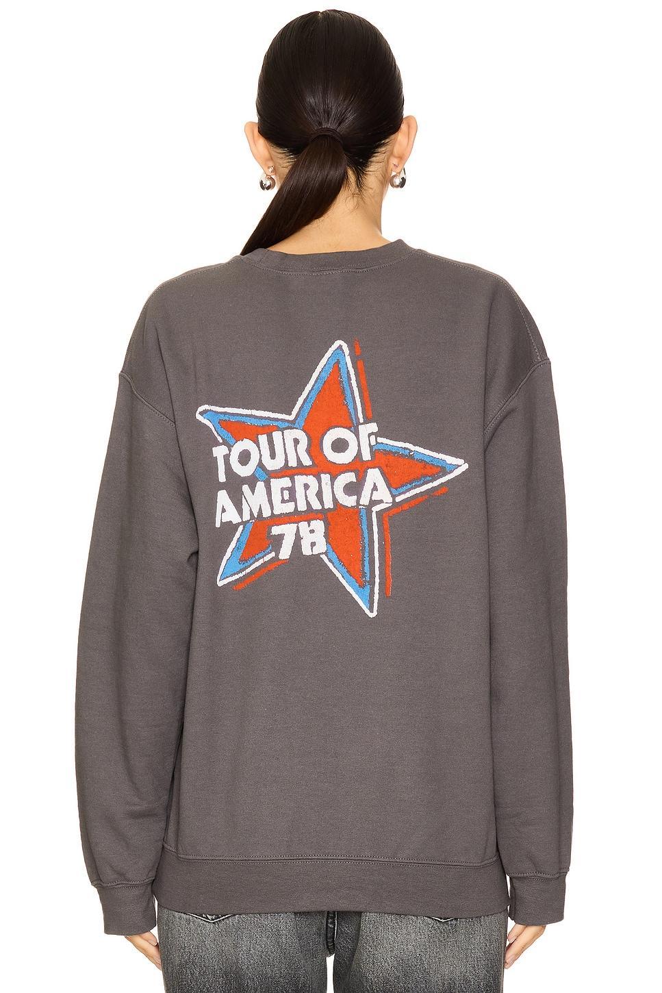 The Rolling Stones America 78 Sweatshirt Junk Food Product Image