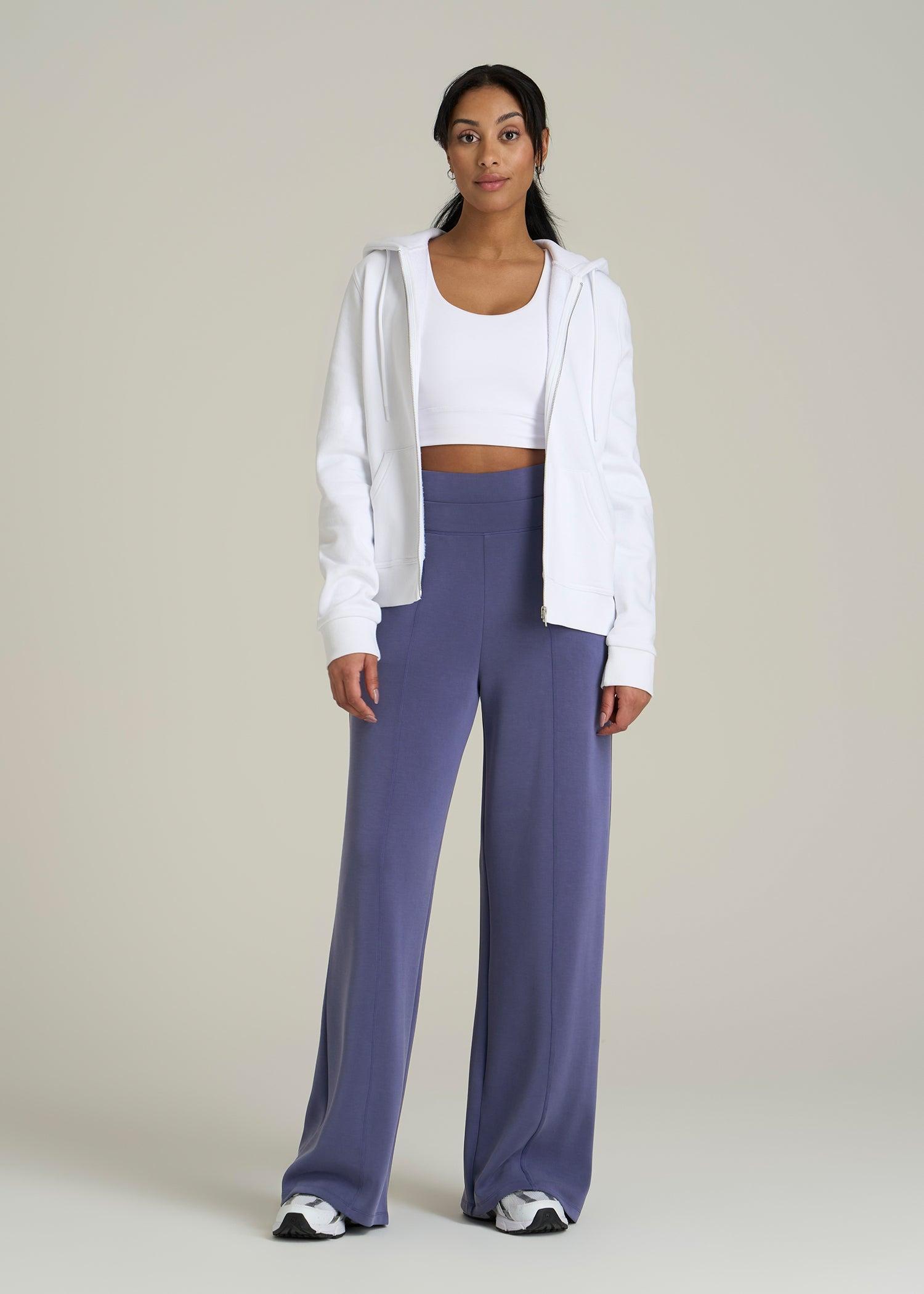 Soft Motion Wide Leg Ultra High Rise Pant for Tall Women in Future Dusk Product Image