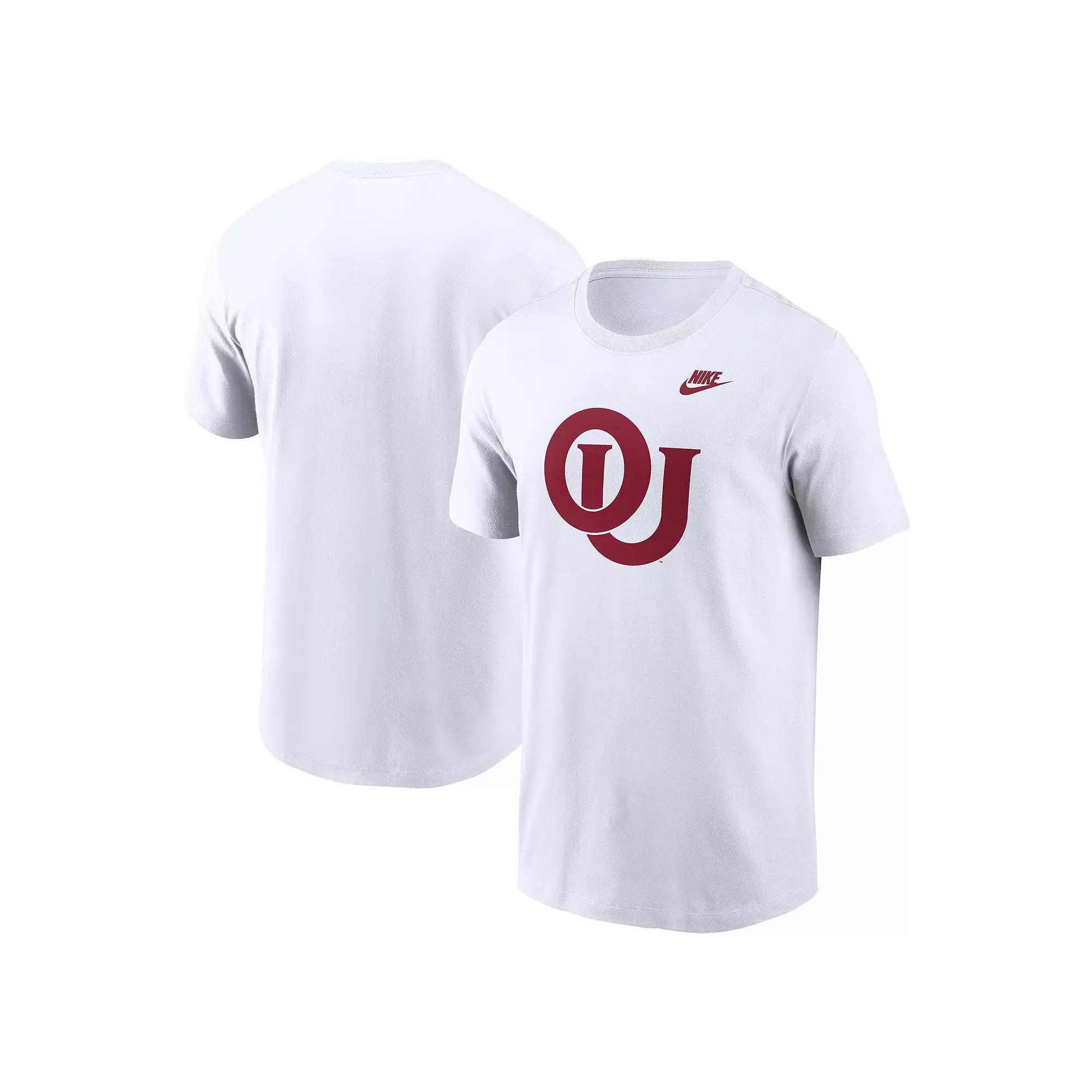 Men's Nike White Oklahoma Sooners Legacy Alternate Logo T-Shirt, Size: Small Product Image