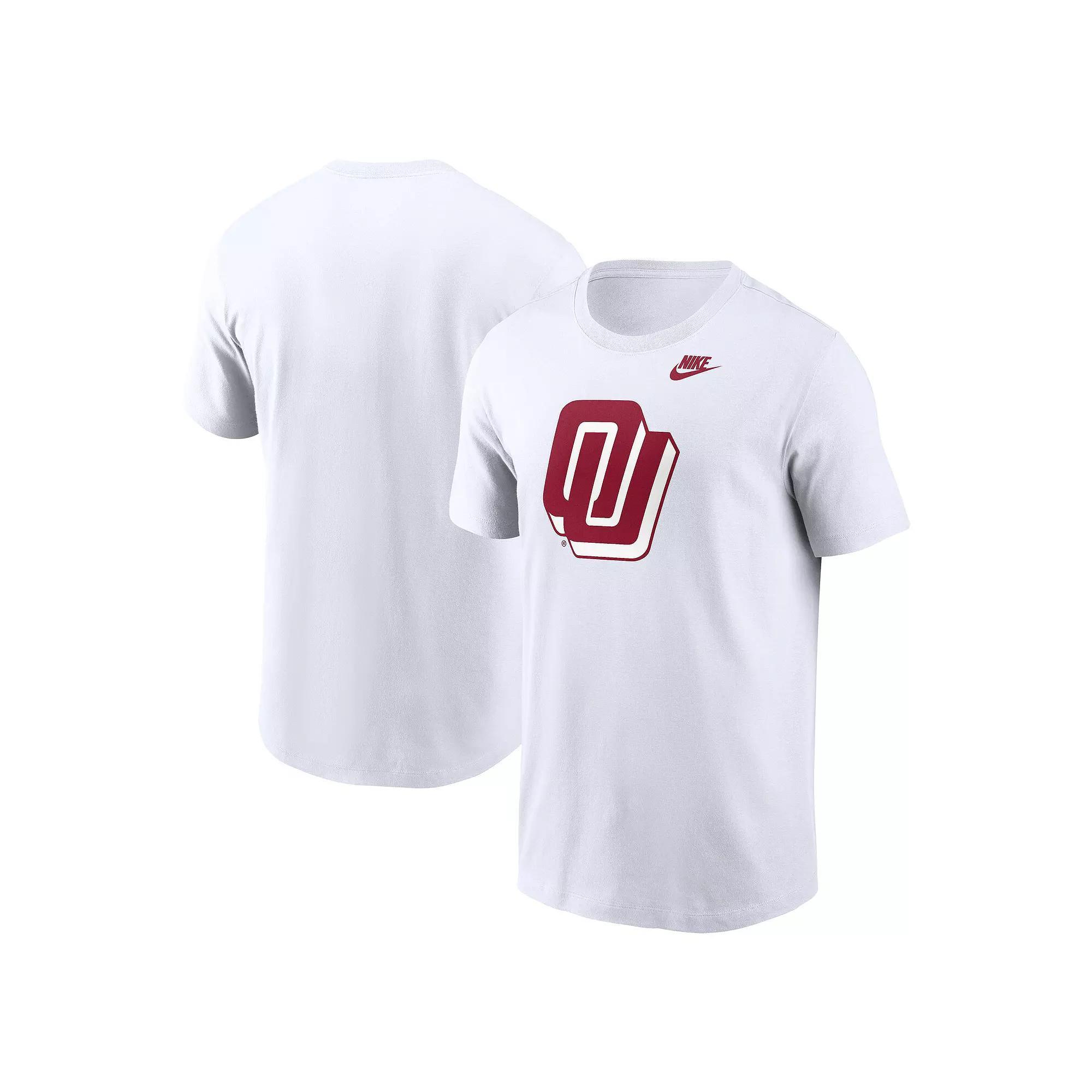 Men's Nike White Oklahoma Sooners Primetime Alternate Logo T-Shirt, Size: XL Product Image
