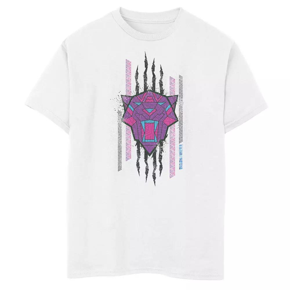 Boys 8-20 Marvel Wakanda Forever Panther Scratch Graphic Tee, Boys Product Image