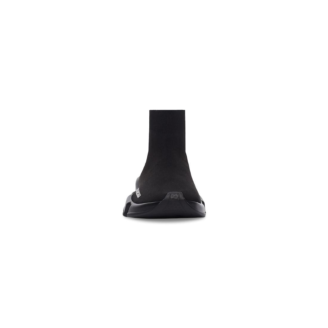 Women's Speed Recycled Knit Sneaker in Black Product Image