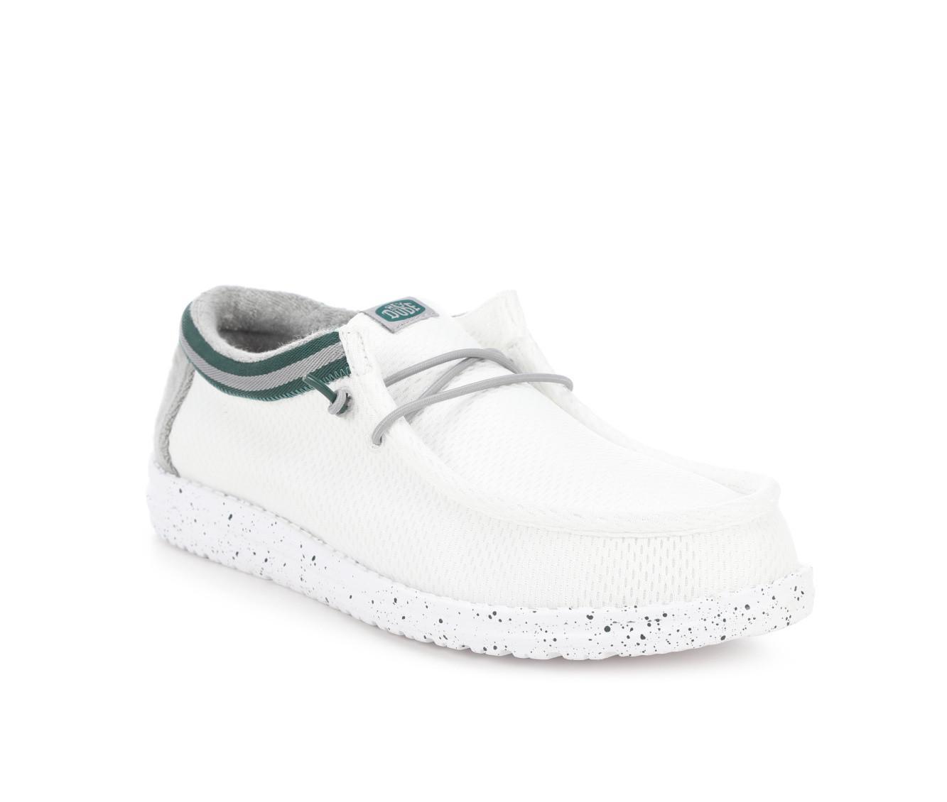 Men's HEYDUDE Wally Varsity Jersey Casual Shoes Product Image