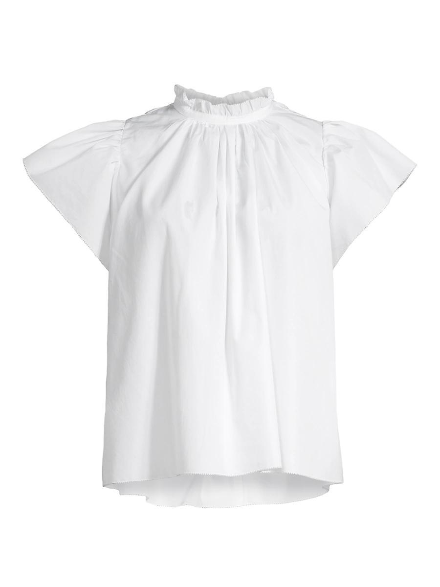 Womens Carla Highneck Blouse Product Image