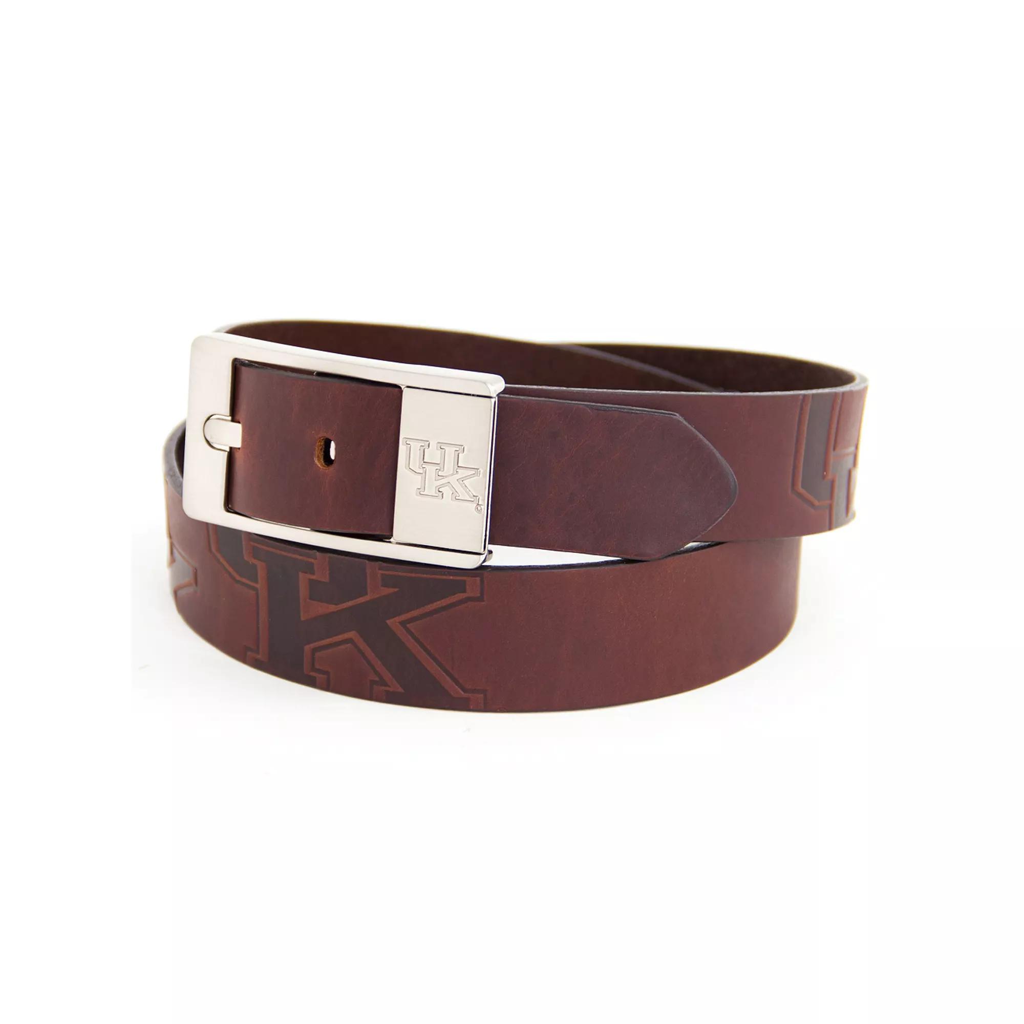 Men's Kentucky Wildcats Brandish Leather Belt, Size: 36, Team Product Image