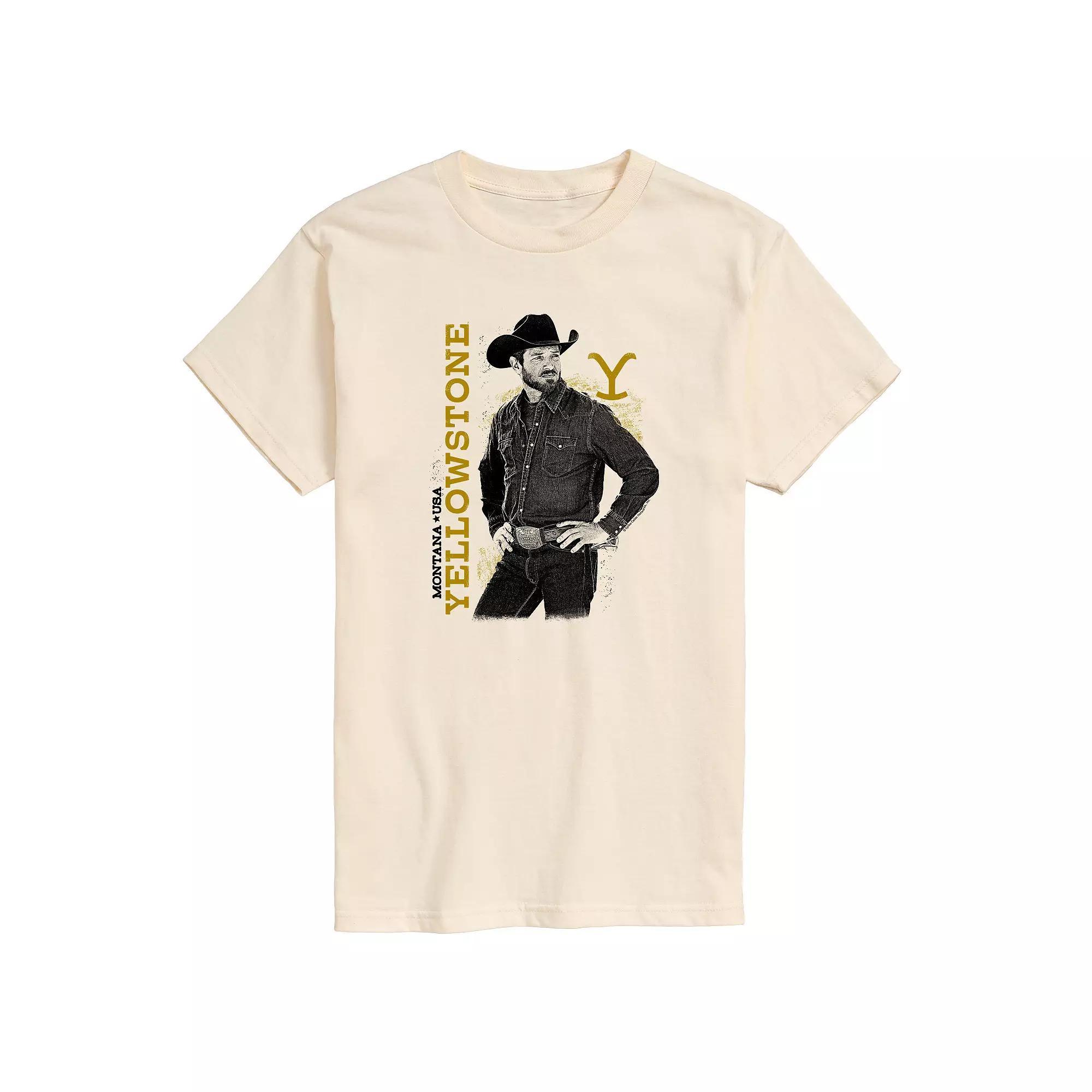 Big & Tall Yellowstone Ryan Portrait Graphic Tee, Mens Product Image