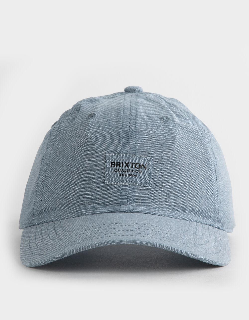 BRIXTON Stacked LP Womens Strapback Hat - BLUE Product Image