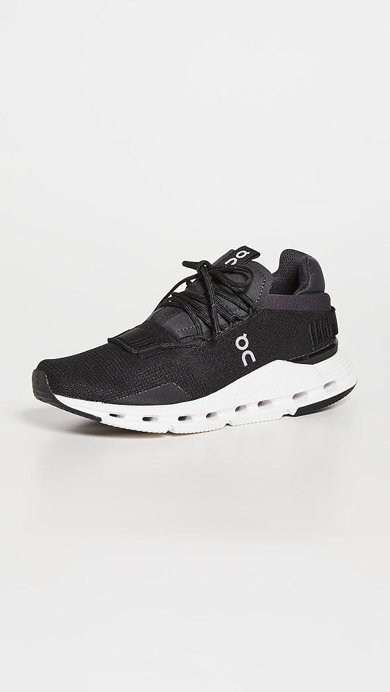 On Womens Cloudnova Low Top Running Sneakers Product Image
