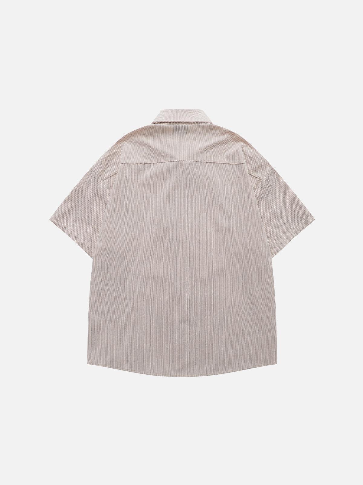 Aelfric Eden Embroidery Kitten Corduroy Shirt Product Image