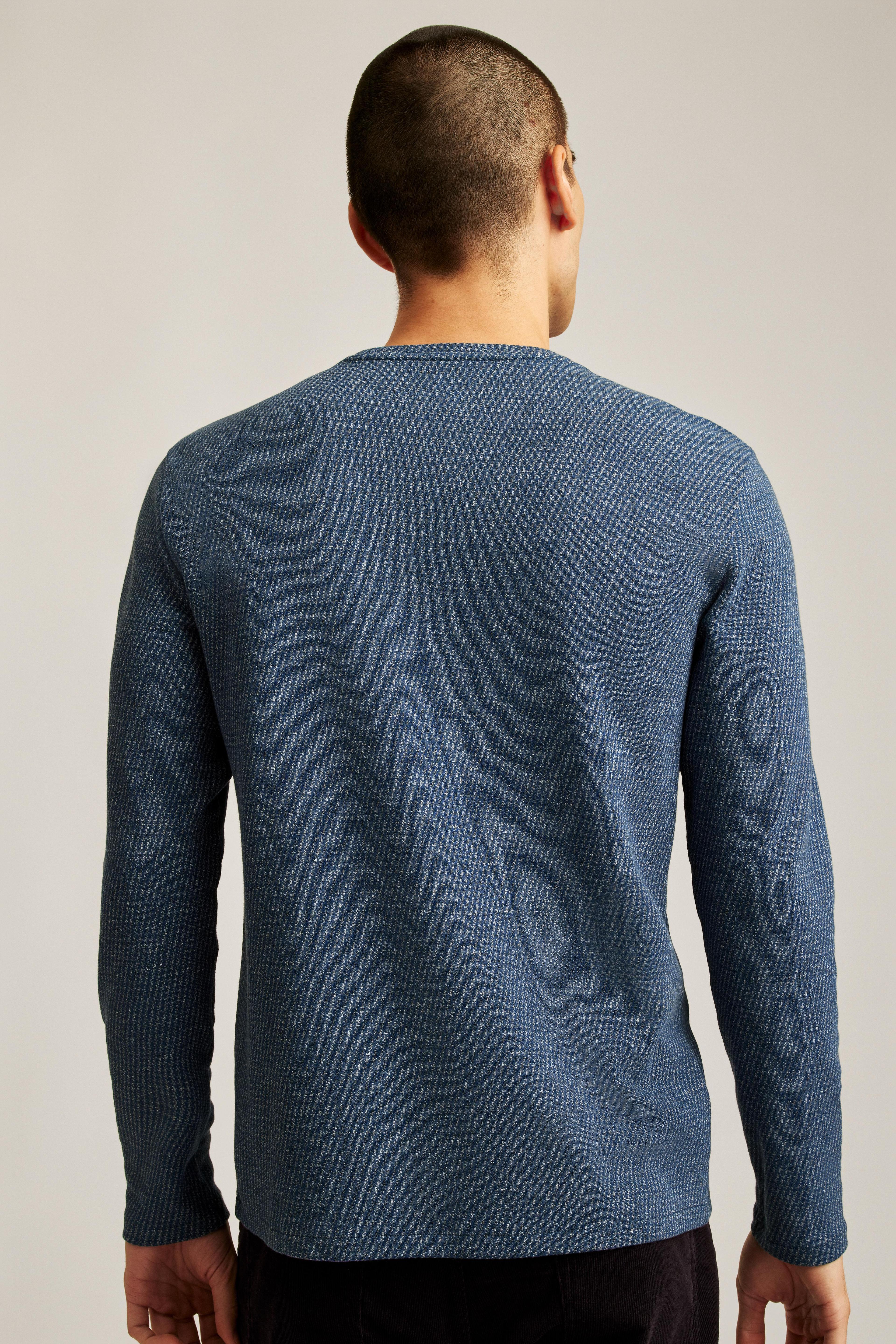 Luxe Long Sleeve Henley Product Image