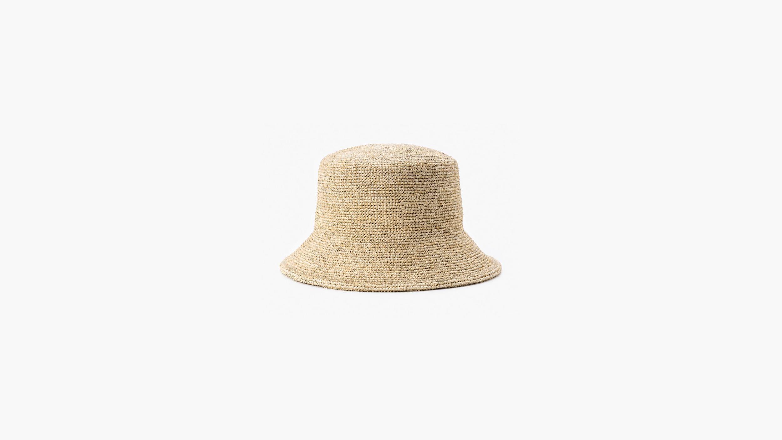 Straw Bucket Hat Product Image