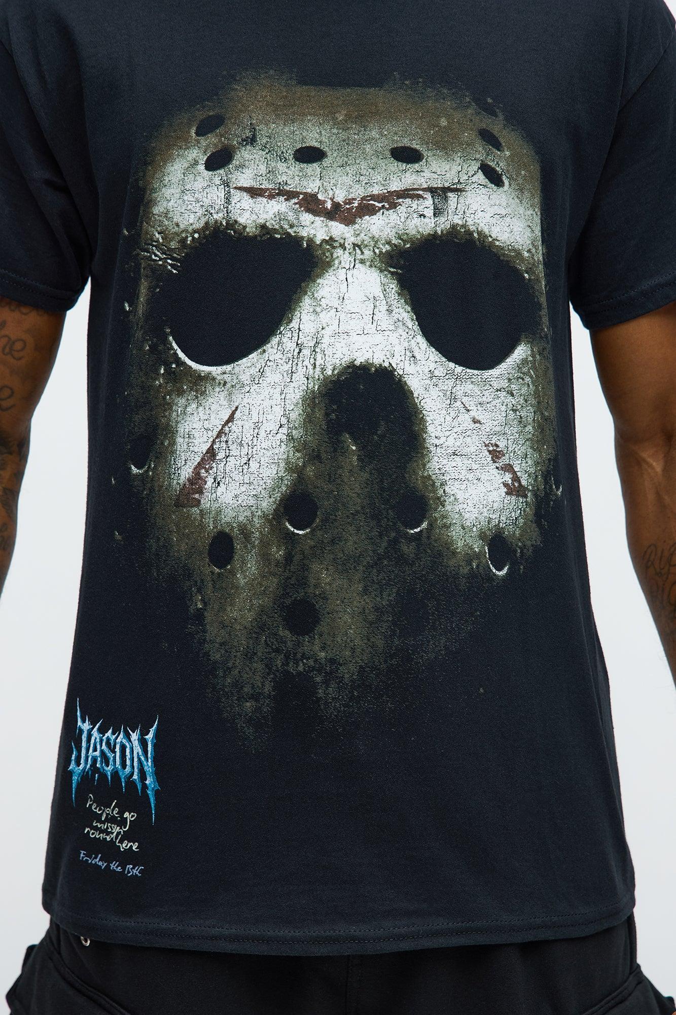 Friday The 13th People Go Missing Short Sleeve Tee - Black Product Image