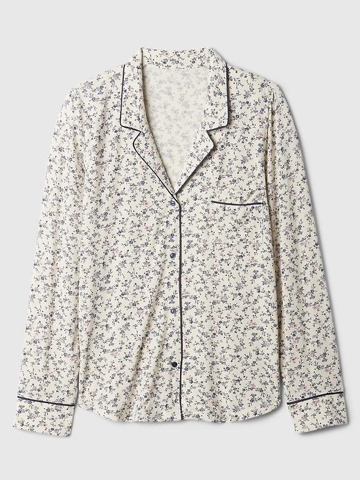 Modal Pajama Shirt Product Image