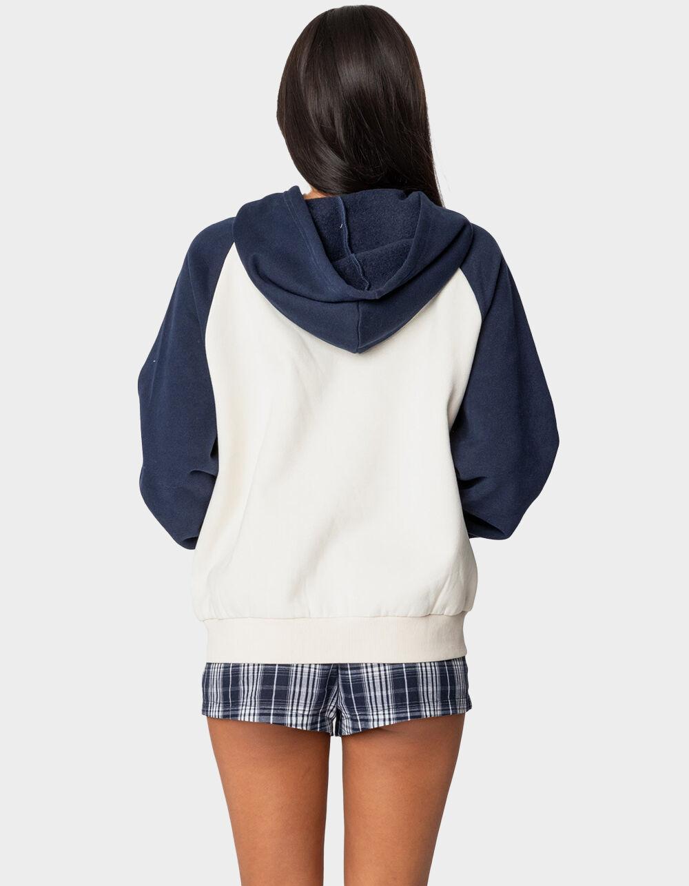 EDIKTED Raglan Bow Oversized Hoodie Product Image