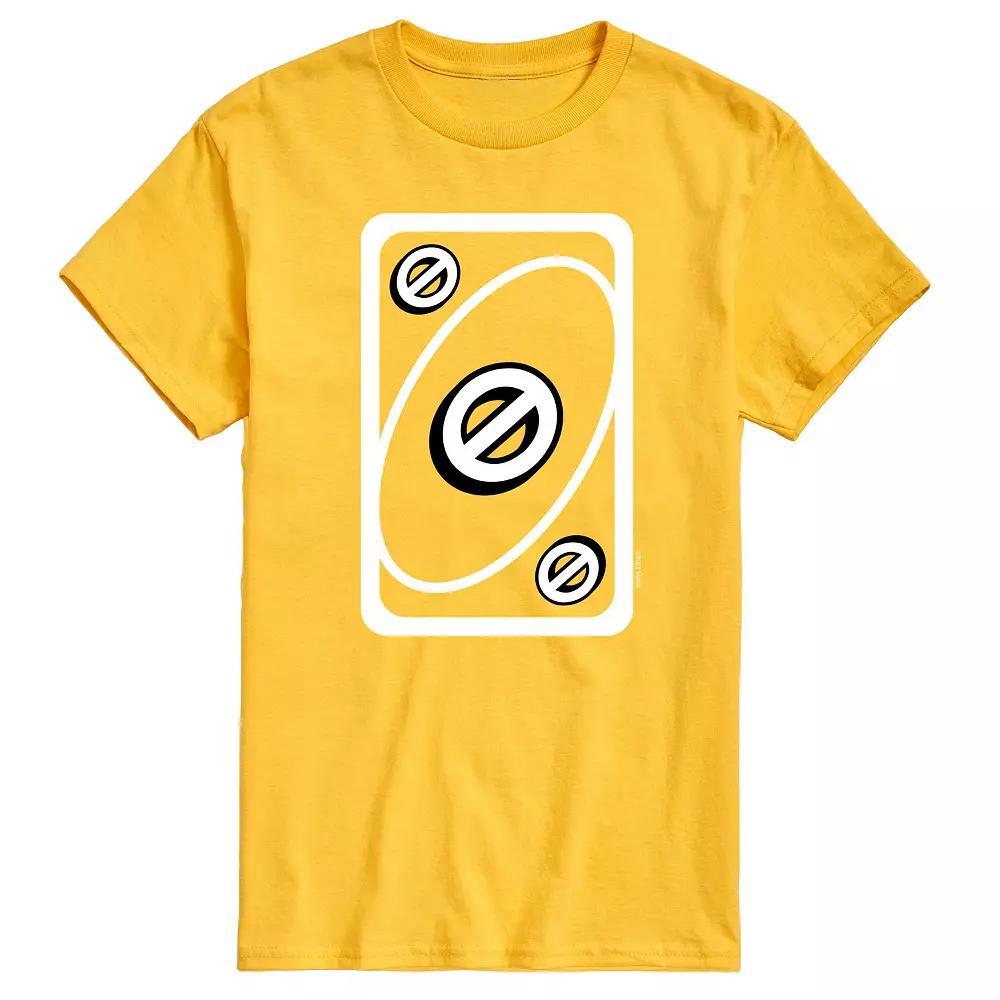 Men's Mattel UNO Yellow Skip Card Tee, Size: XXL Product Image
