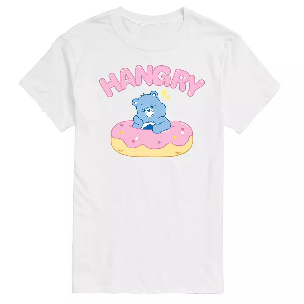 Mens Care Bears Hangry With Donut Graphic Tee Product Image
