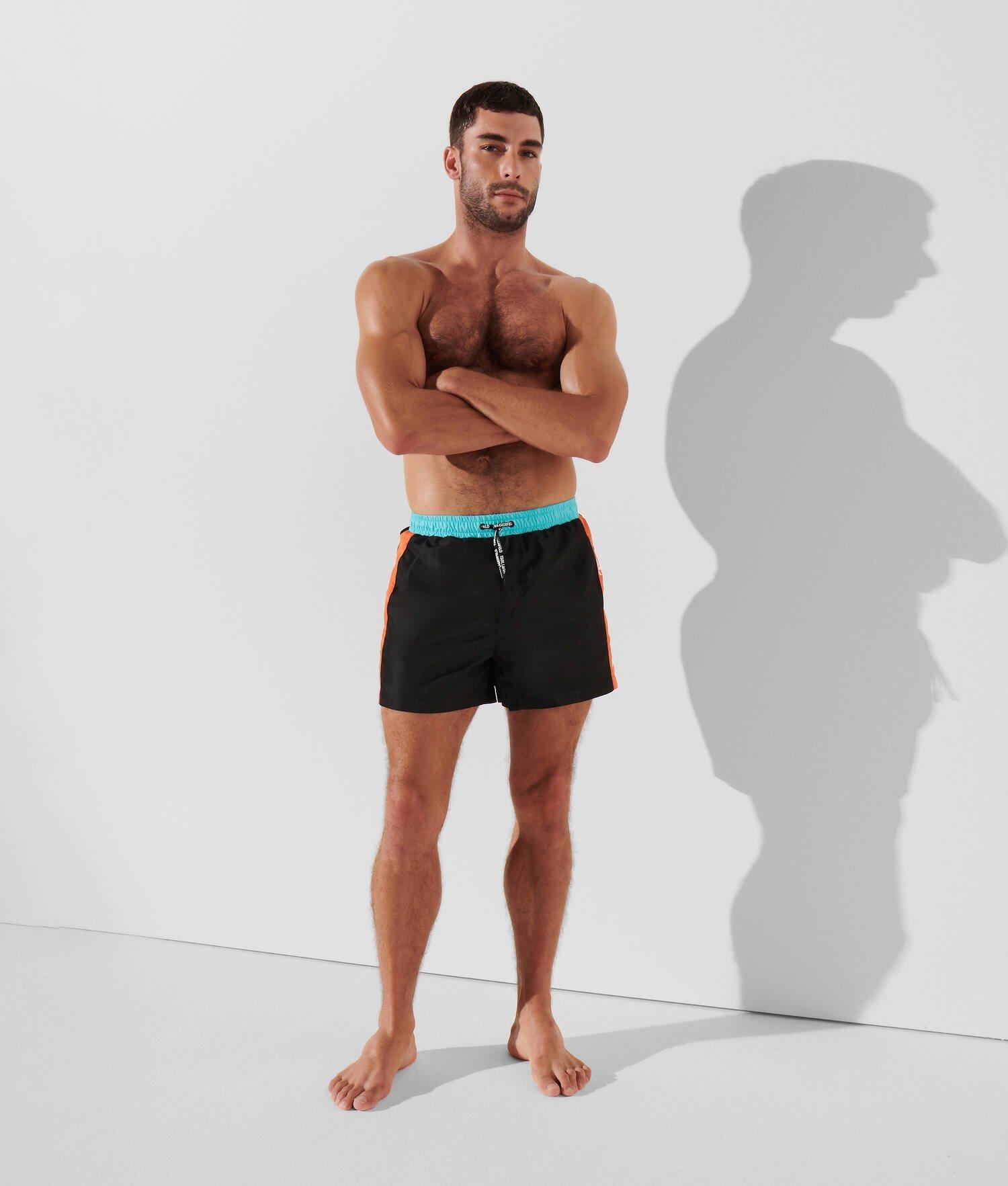 COLORBLOCK SHORT BOARD SHORTS Product Image