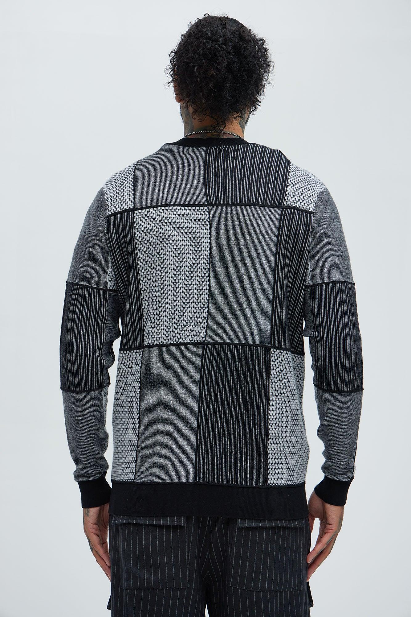 Better And Better Crewneck Sweater - Black/combo Product Image