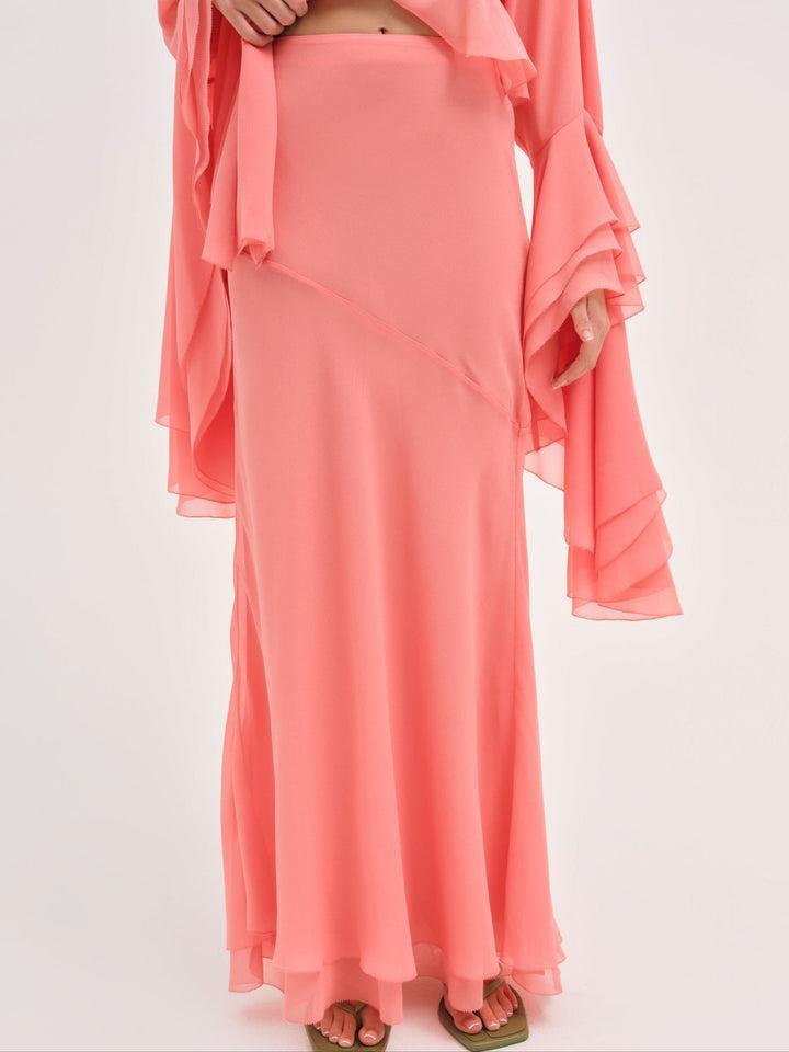 Joana Maxi Skirt — Orange Product Image