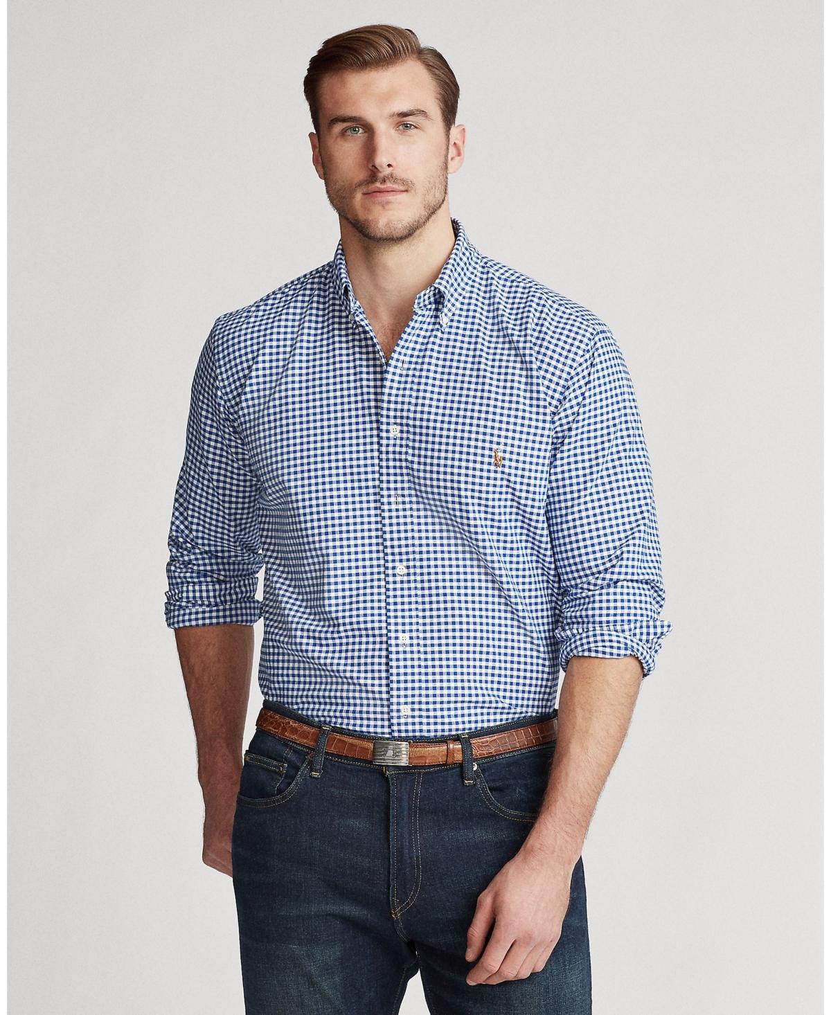 Polo Ralph Lauren Big  Tall Gingham Oxford Shirt Product Image