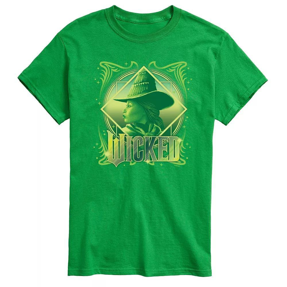 Big & Tall Wicked Elphaba Portrait Graphic Tee, Mens Product Image