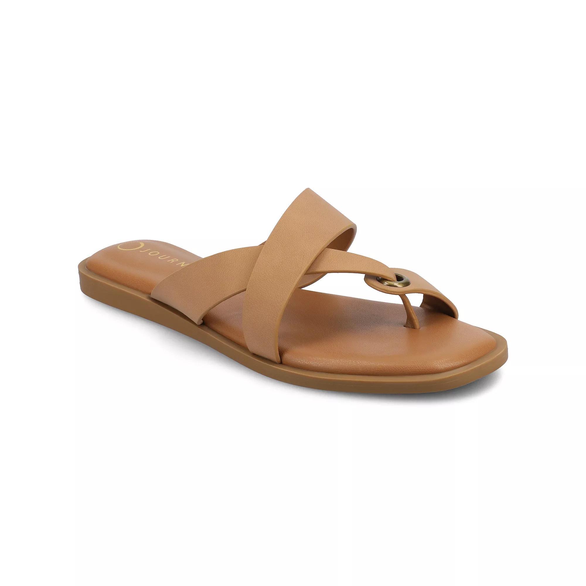 Journee Collection Womens Prizzie Slide Sandal Product Image