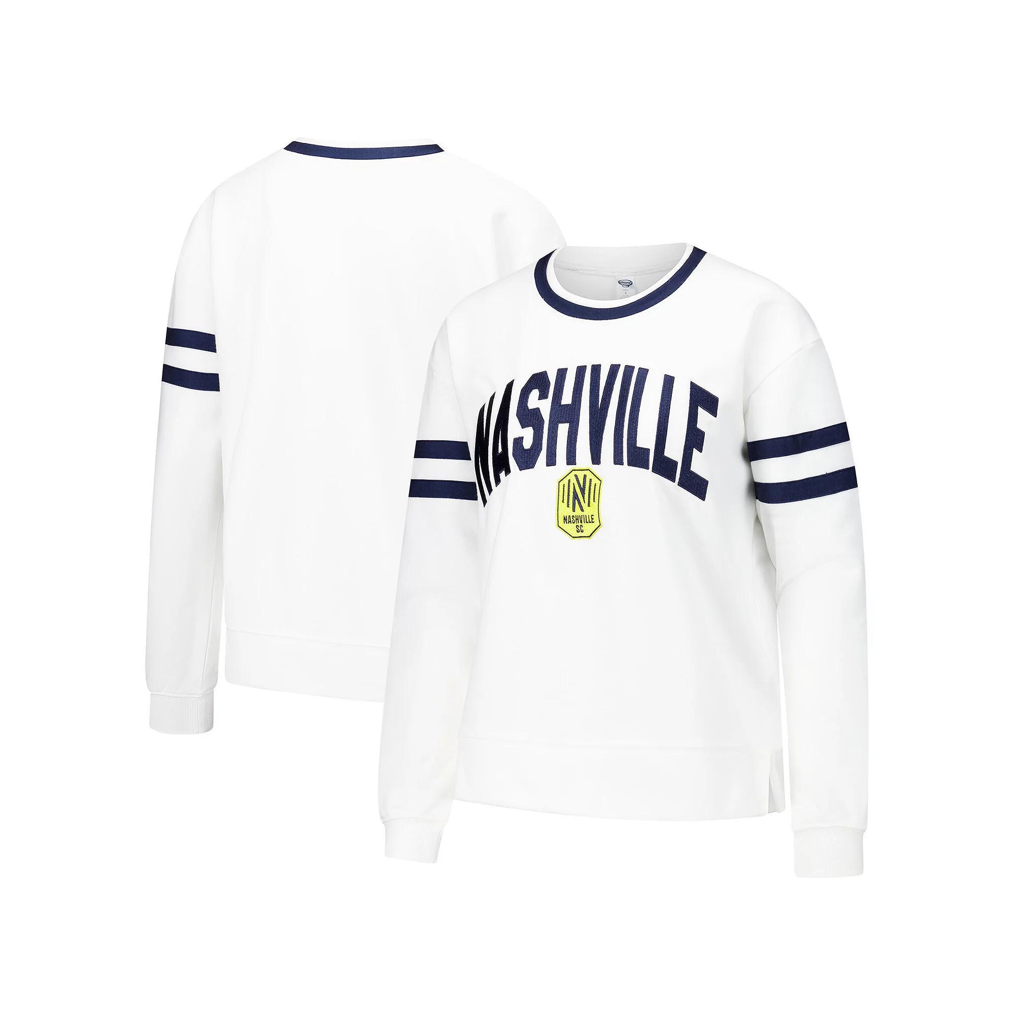 Womens Concepts Sport White Nashville SC Borough Long Sleeve T-Shirt Product Image
