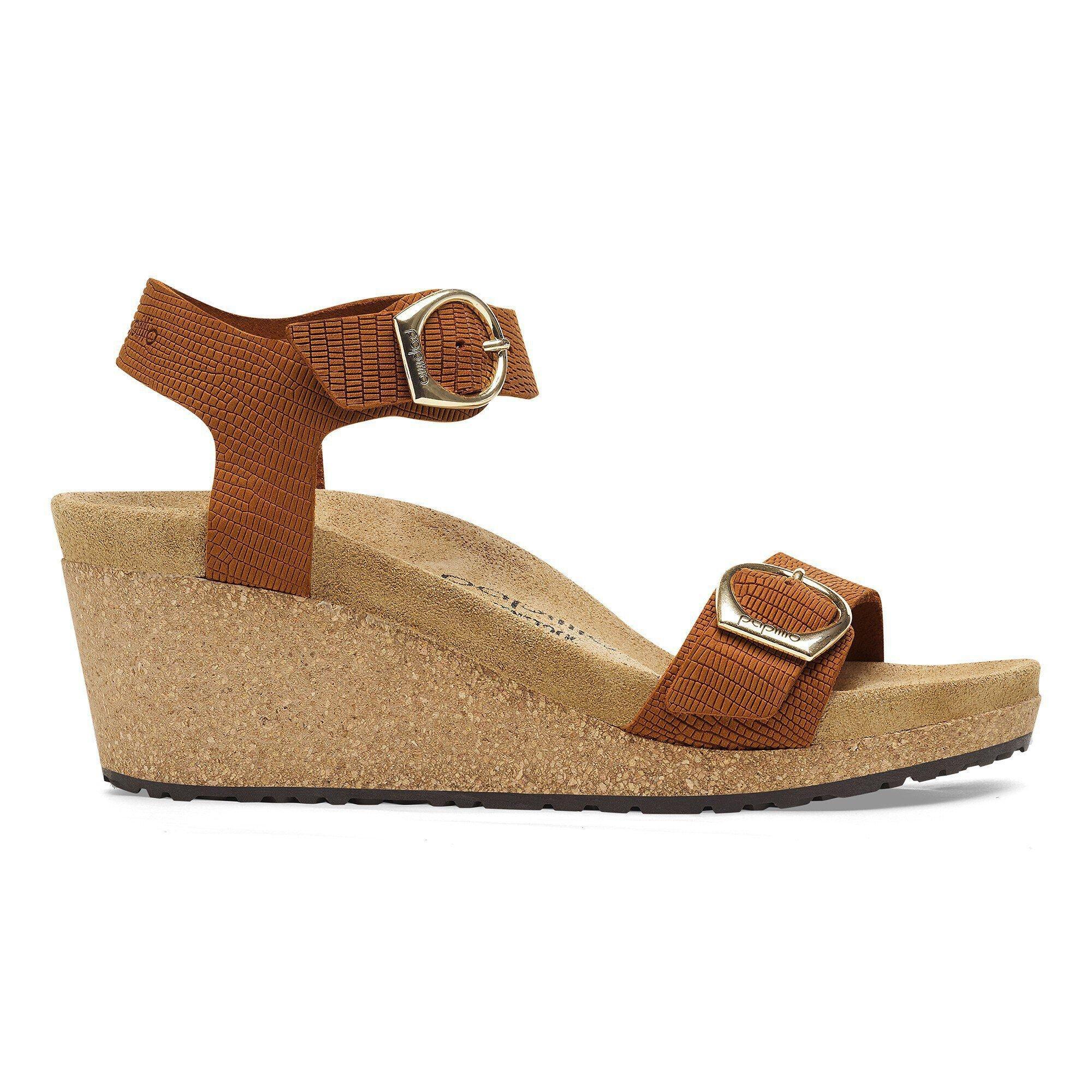 Soley Ring-Buckle Nubuck Leather Embossed Product Image