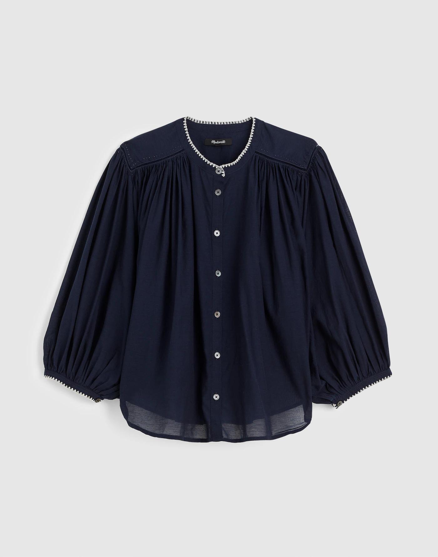 Balloon-Sleeve Top Product Image