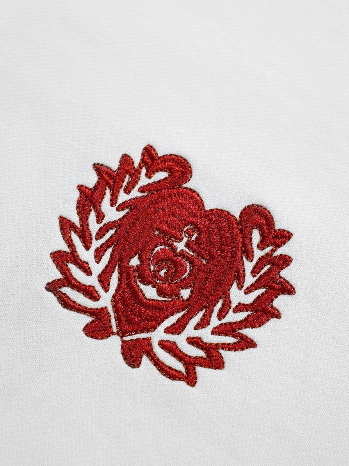 Aelfric Eden Patchwork Embroidery Hoodie Product Image