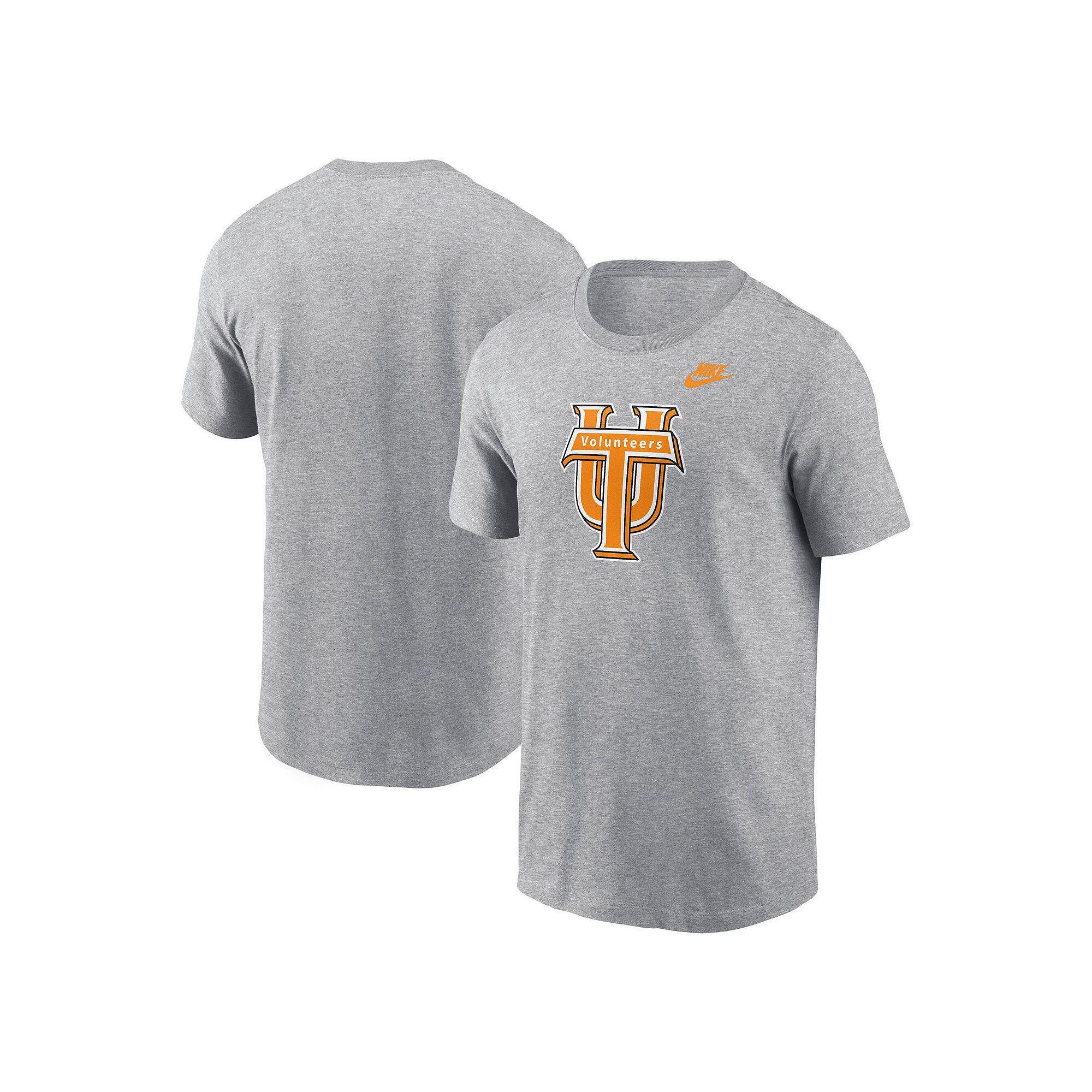 Men's Nike  Gray Tennessee Volunteers Vault Logo T-Shirt, Size: Small, Grey Product Image