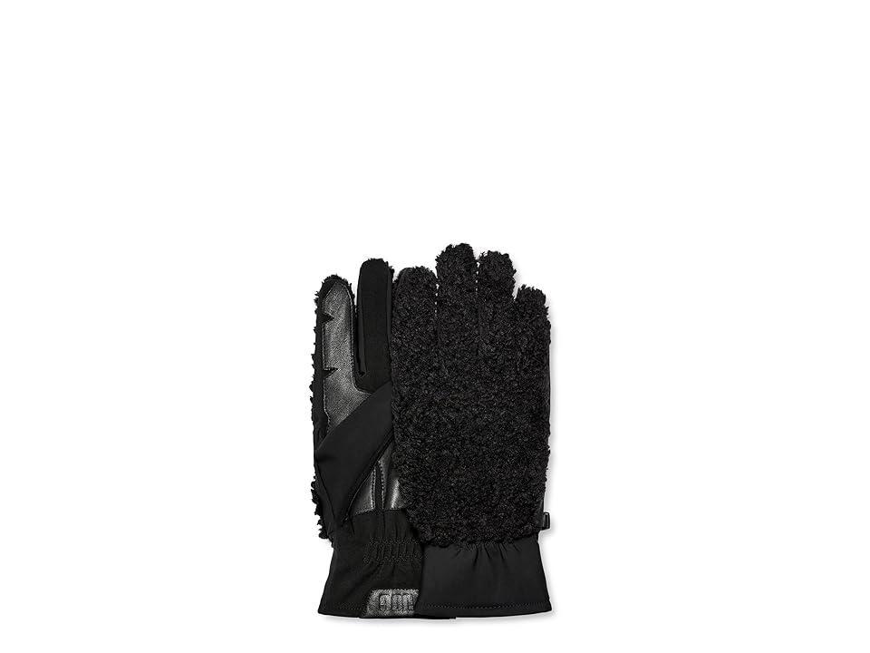 UGG Fluff Smart Gloves with Conductive Leather Palm Extreme Cold Weather Gloves Product Image