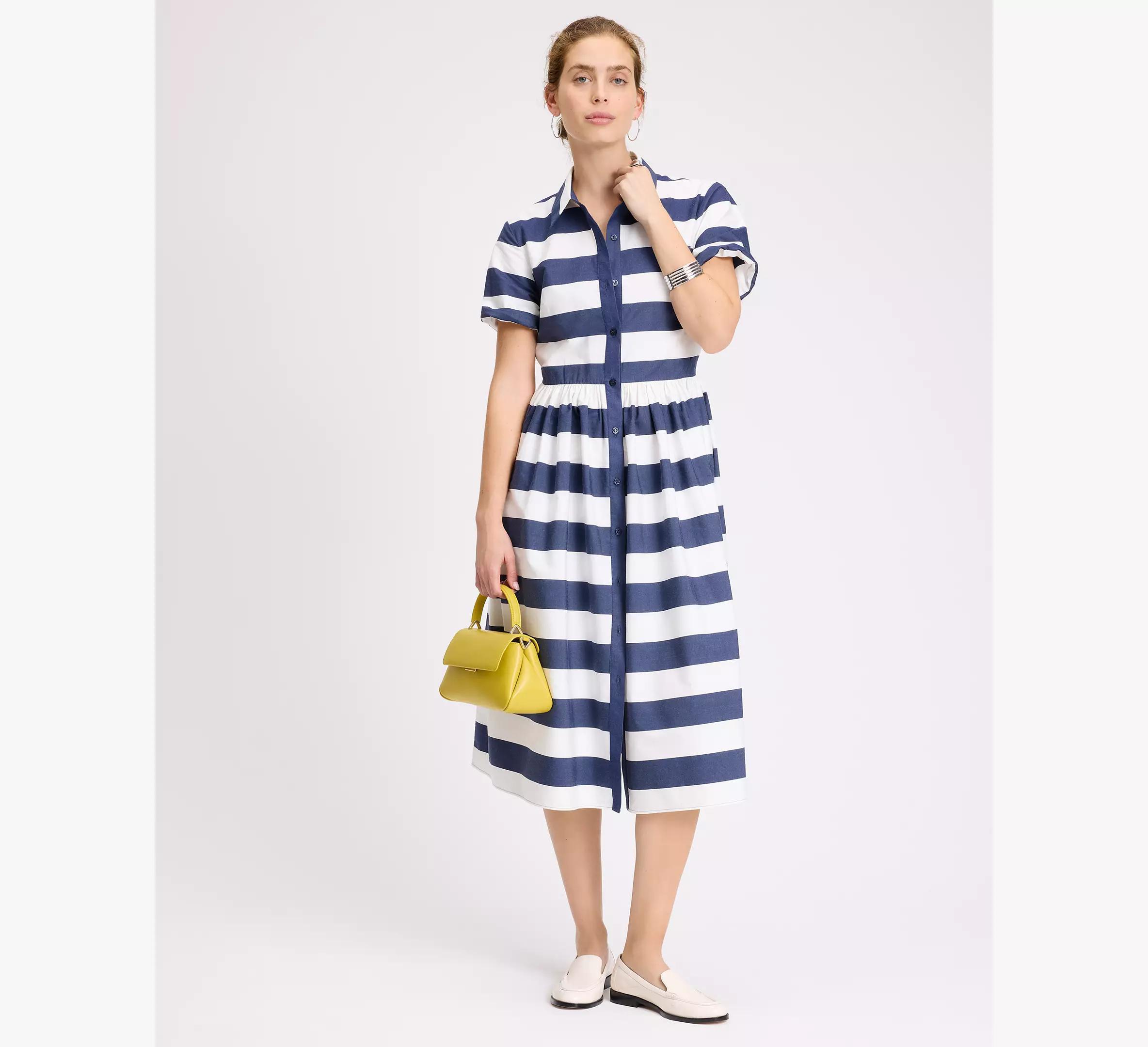 Sailor Stripe Shirtdress Product Image