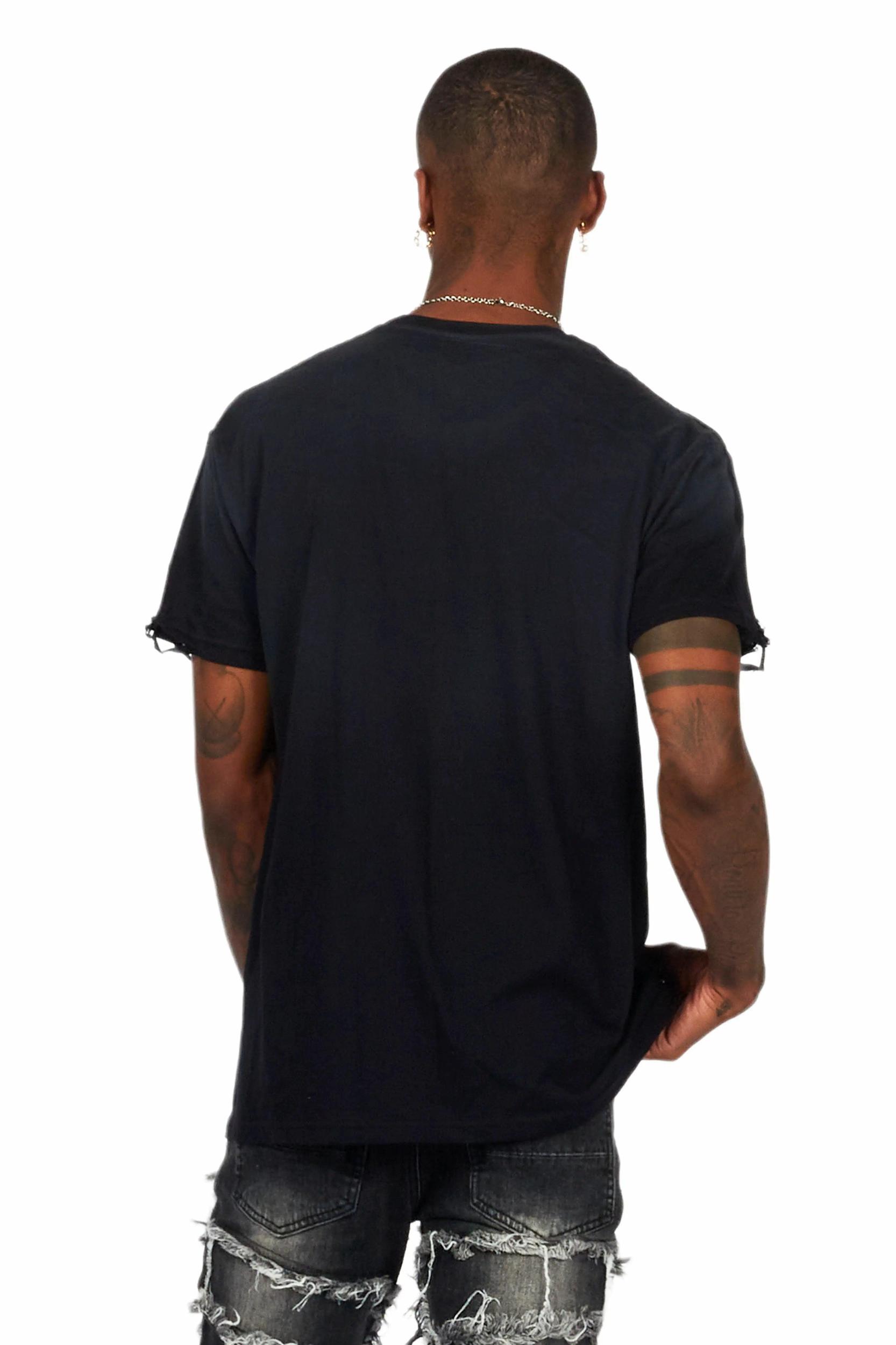 Marteka Black Oversized T-Shirt Female Product Image