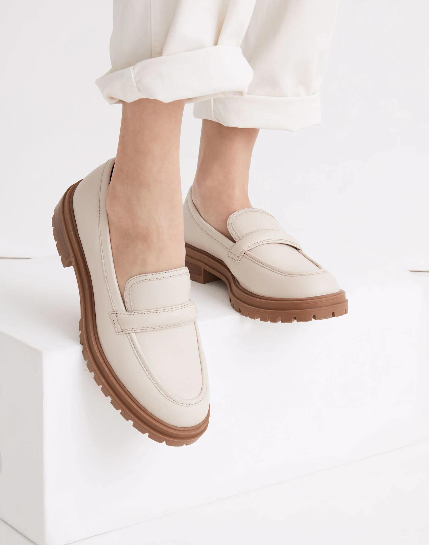 The Bradley Lugsole Loafer in Leather Product Image