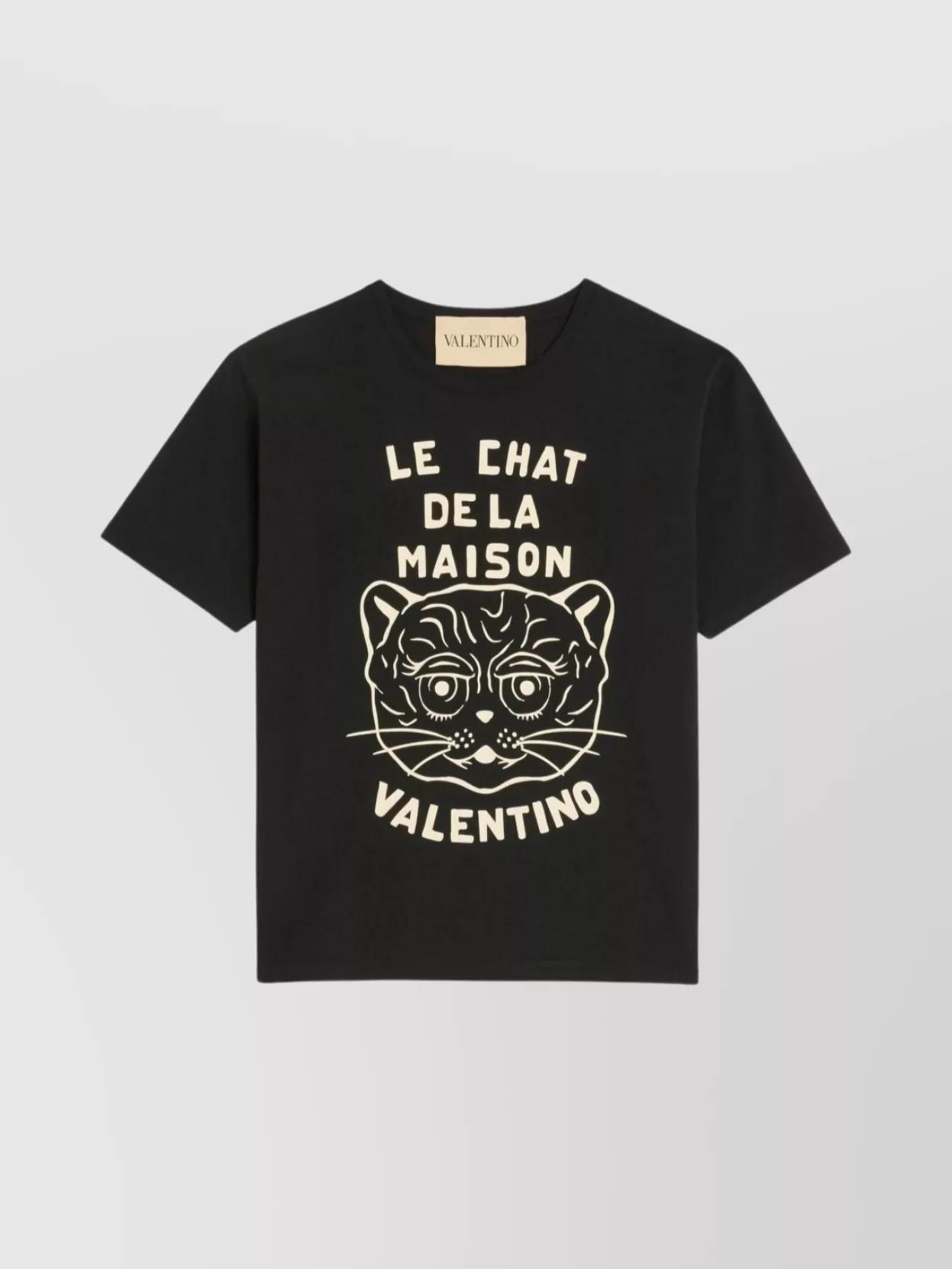 VALENTINO T-shirt Logo In Red Product Image