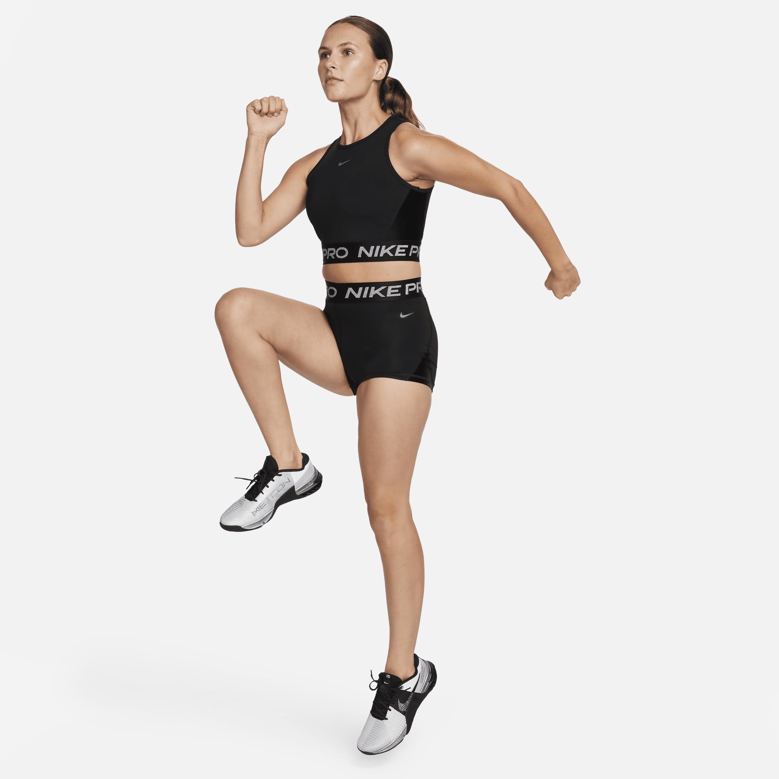 Nike Pro Dri-FIT Women's Cropped Tank Top Product Image