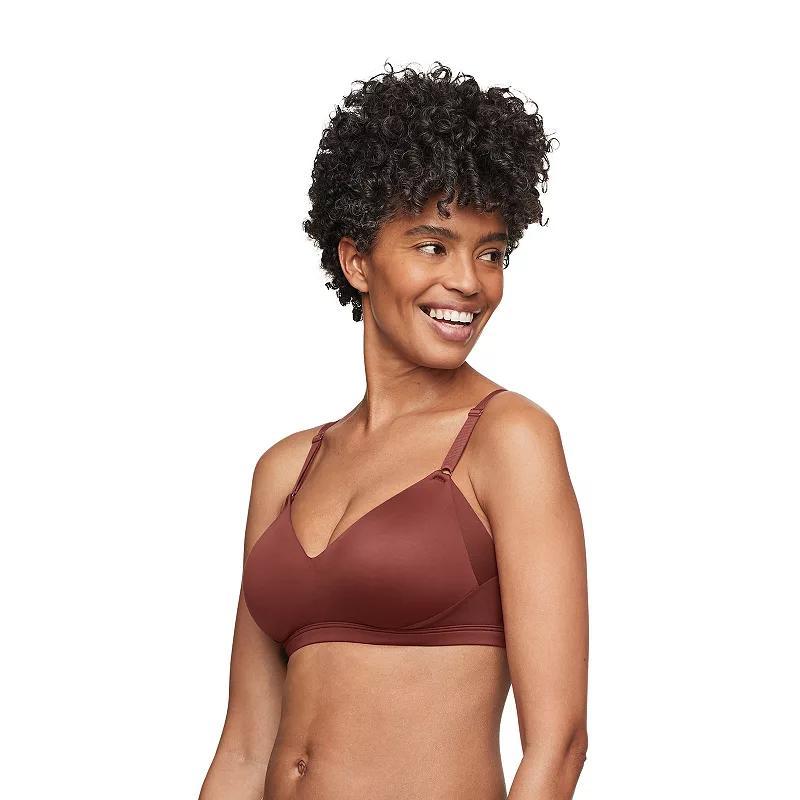 Warners No Side Effects® Underarm and Back-Smoothing Comfort Wireless Lift T-Shirt Bra RN2231A, Women's, Size: 3XL, Mink Product Image